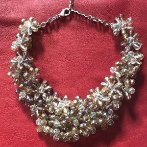 Aldo evening beaded necklace